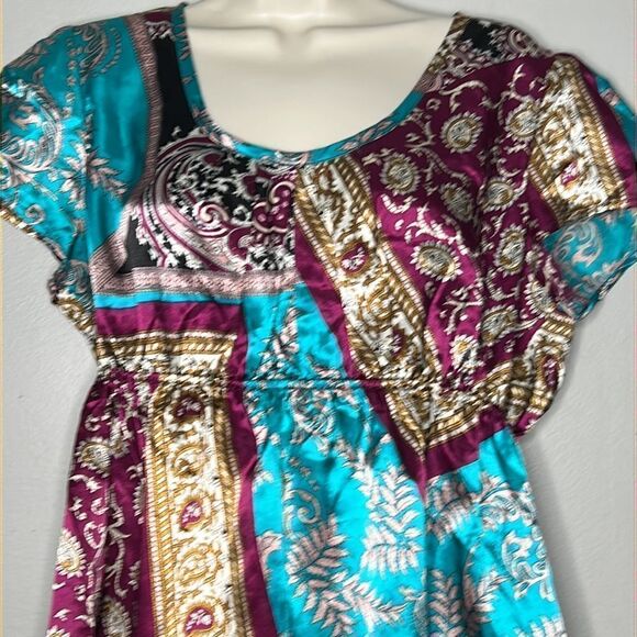 Motherhood Maternity Women's Multi Blouse - Picture 2 of 11